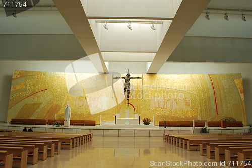 Image of New and modern cathedral of Fatima