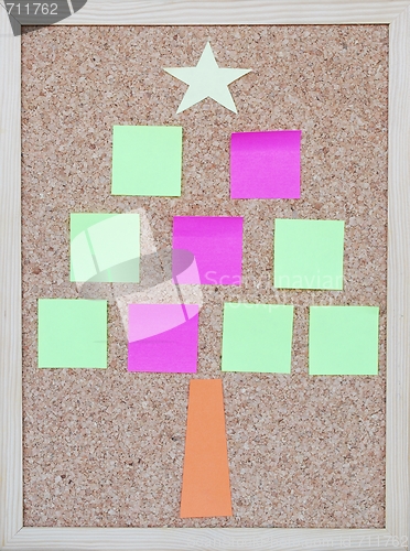 Image of Christmas tree concept (star)
