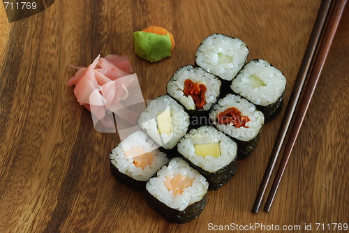 Image of Sushi - Japonese food