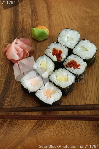 Image of Sushi - Japonese food