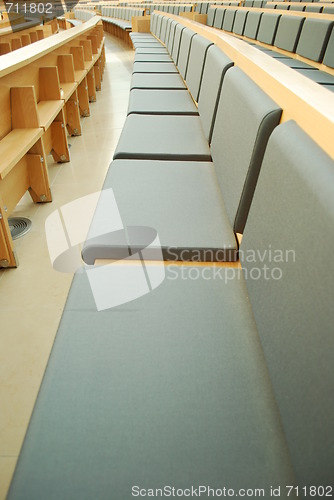 Image of Row of chairs in local theatre
