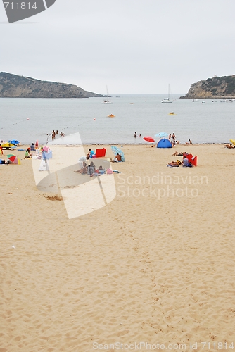 Image of Sao Martinho do Porto beach in Portugal