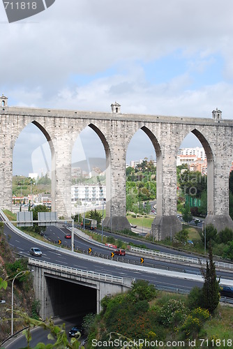 Image of Aqueduct of the Free Waters in Lisbon