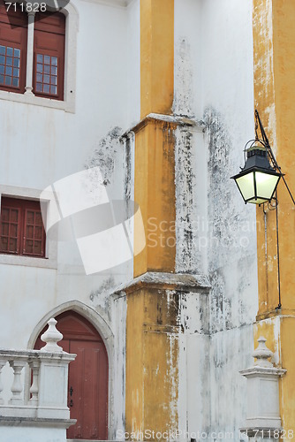 Image of Architectural detail of a church in Sintra