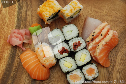 Image of Sushi - Japonese food