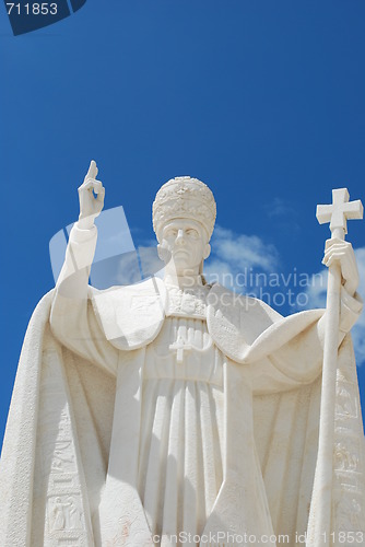 Image of Pope Pio XII in Sanctuary of Fatima