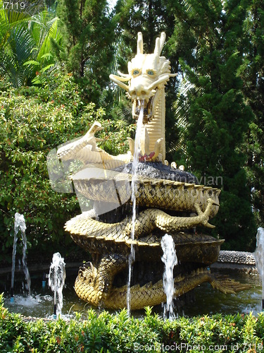 Image of Fountain at Phuket Zoo in Thailand