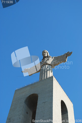 Image of Cristo Rei in Lisbon