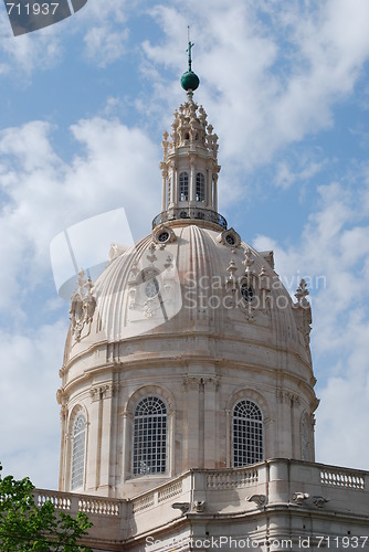 Image of Basilica Da Estrela (Dome) in Lisbon, Portugal