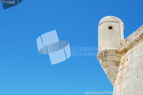 Image of Ancient architecture detail of a castle