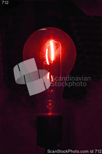 Image of Red Bulb