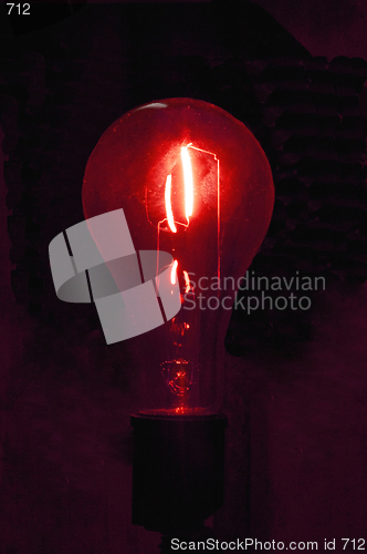 Image of Red Bulb