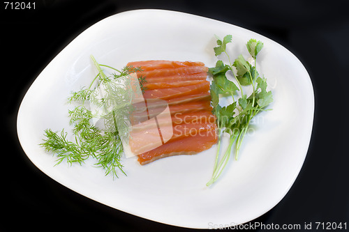 Image of Salmon on a plate
