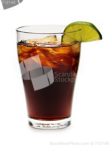 Image of Glass of cola