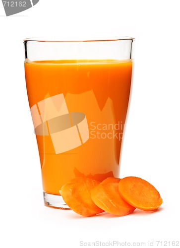 Image of Carrot juice in glass