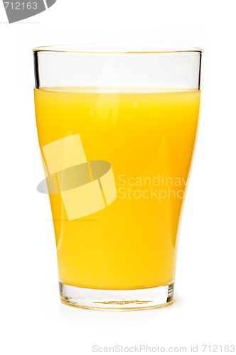 Image of Orange juice in glass