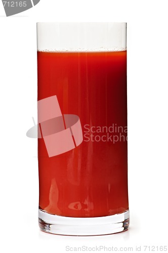 Image of Tomato juice in glass