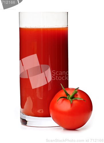Image of Tomato juice in glass
