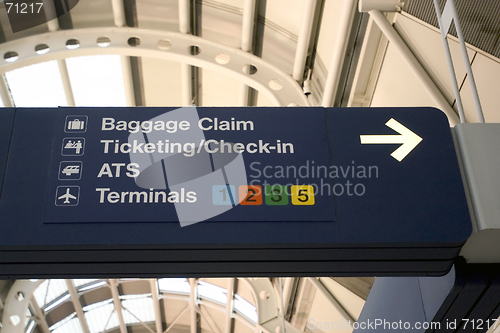 Image of Airport signs