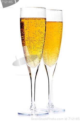 Image of Champagne glasses