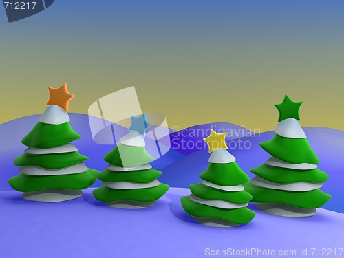 Image of Christmas Scenery