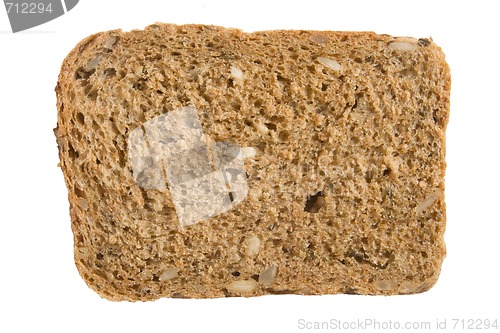 Image of A piece of 7-grain bread