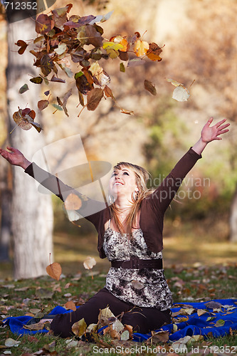 Image of Throwing Leaves