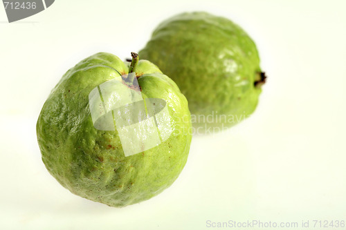 Image of Two guava fruits