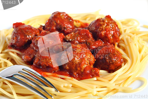 Image of Spaghetti and meatballs