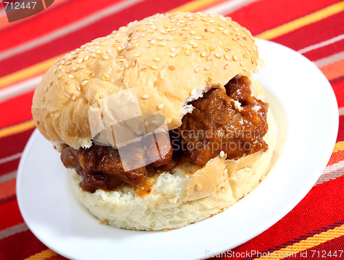 Image of Sloppy joe with chili