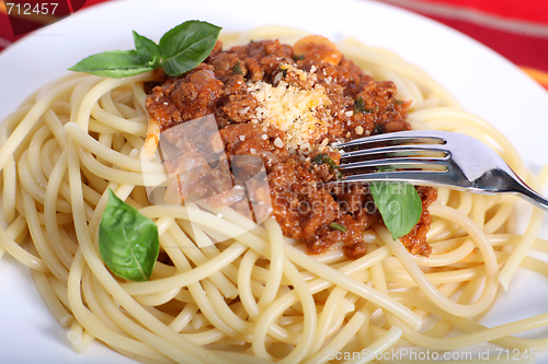 Image of Spaghetti bolognese meal