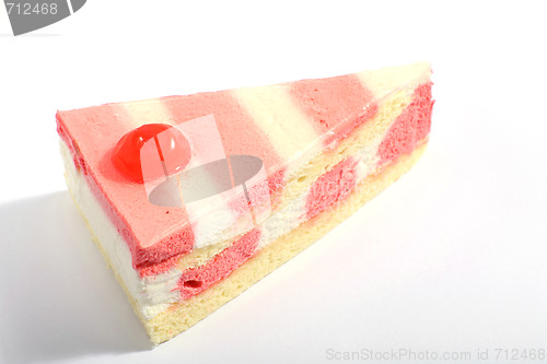 Image of Strawberry and vanilla sponge cake