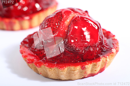 Image of Strawberry tarts horizontal
