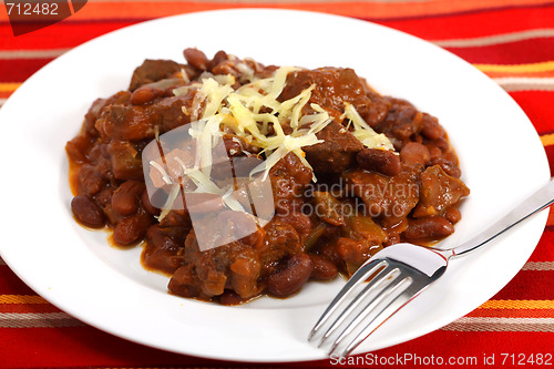 Image of Chili con carne with beans