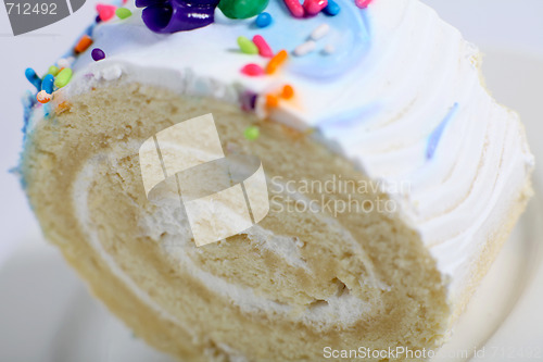 Image of Colourful sponge roll macro