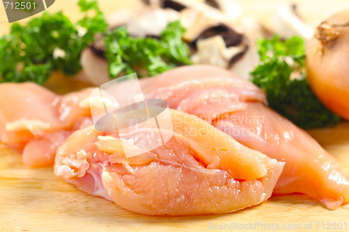 Image of Chicken and mushroom cookery