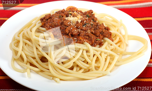 Image of Spaghetti bolognese meal