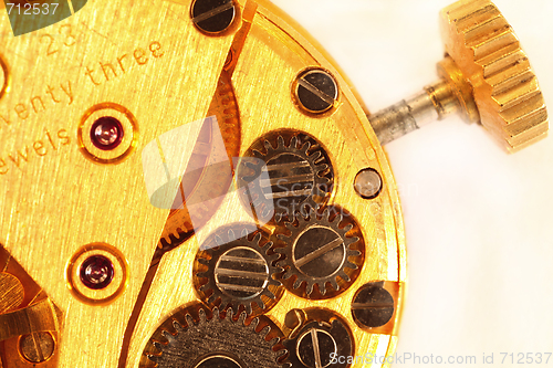 Image of Inside a watch