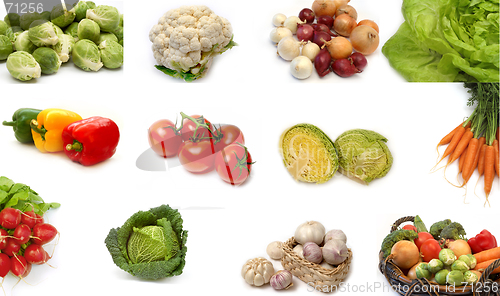 Image of Vegetable collection