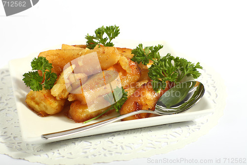 Image of Honey glazed roast parsnips