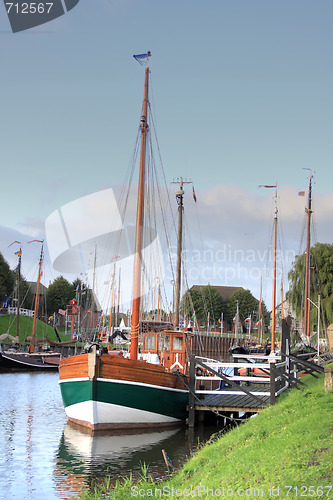 Image of old harbor of carolinensiel