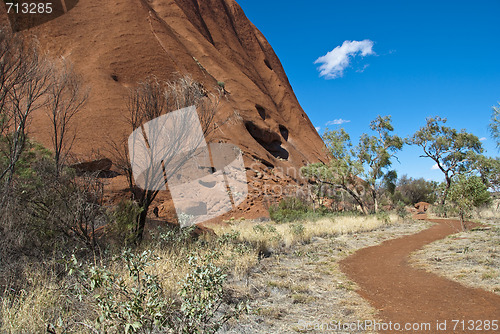 Image of Ayers Rock, Northern Territory, Australia, August 2009