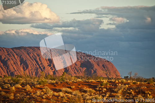 Image of Ayers Rock, Northern Territory, Australia, August 2009