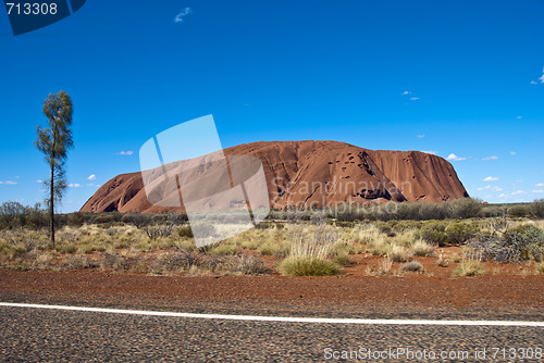 Image of Uluru, Ayers Rock, Northern Territory, Australia, August 2009