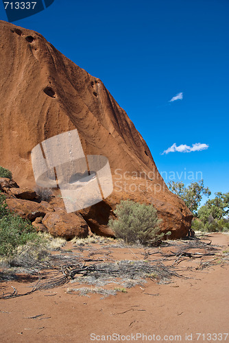 Image of Ayers Rock, Northern Territory, Australia, August 2009