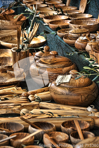 Image of Wood Dishes, Lucca, Italy