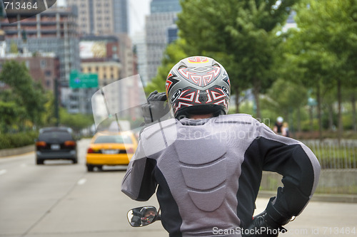 Image of Street Rider in New York City