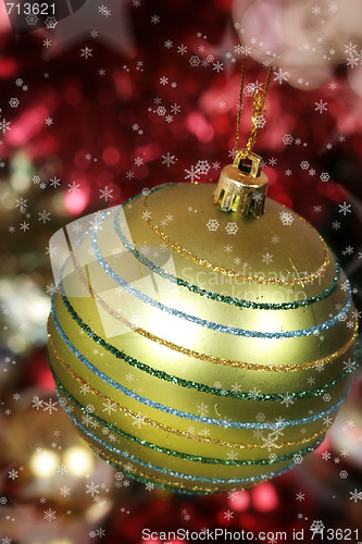 Image of Christmas decorations