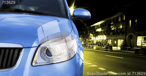 Image of Car on the road.