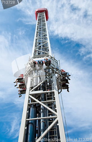 Image of Launched freefall with happy legs